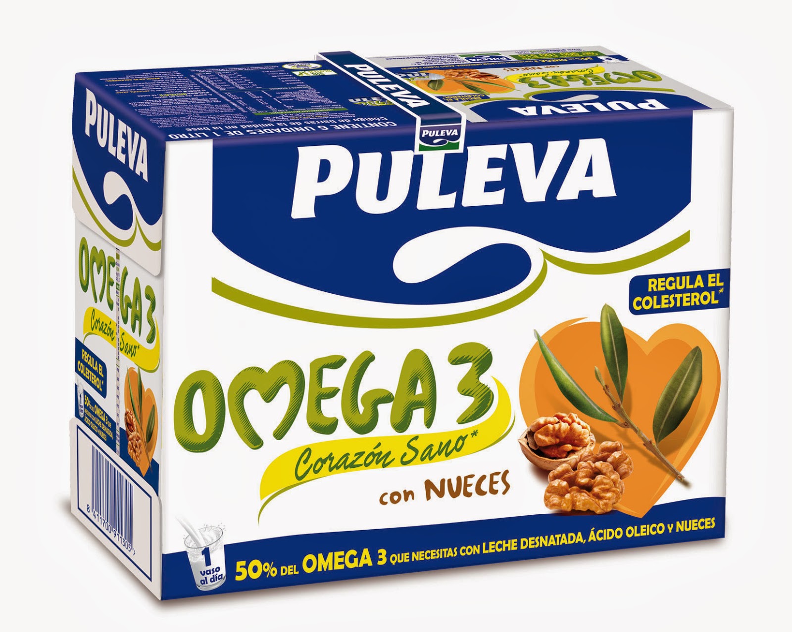 innovacion_lacteupna LECHE PULEVA OMEGA 3 CON NUECES
